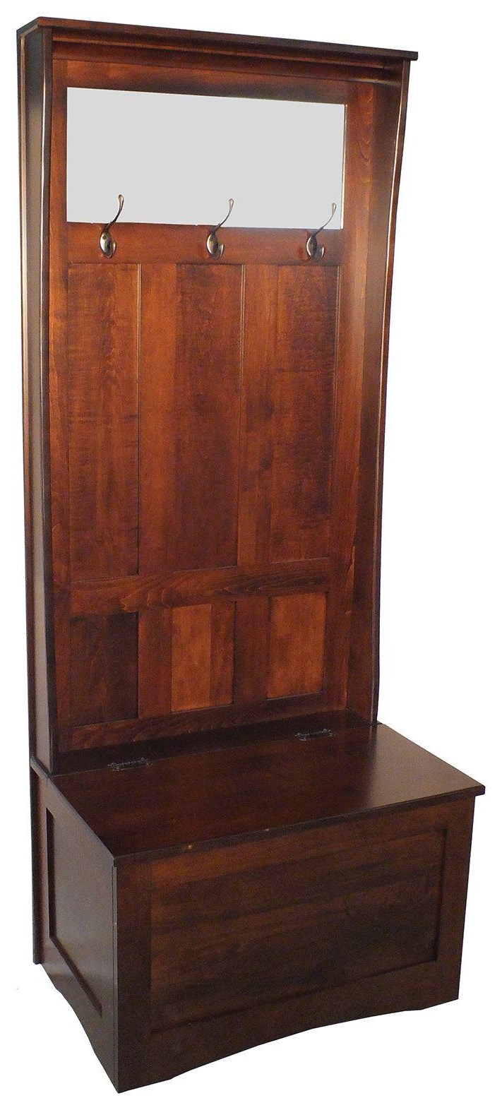 Wayside Custom Furniture Hall Seats Shaker Hall Seat Wayside 